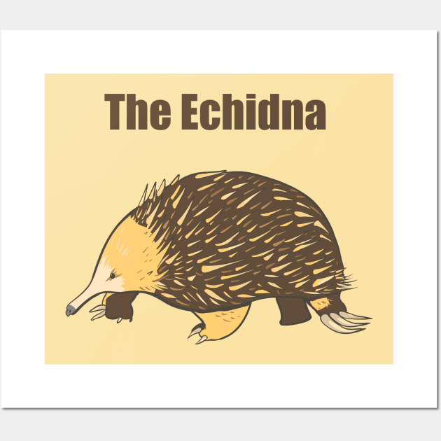 The  echidna Wall Art by Mimie20